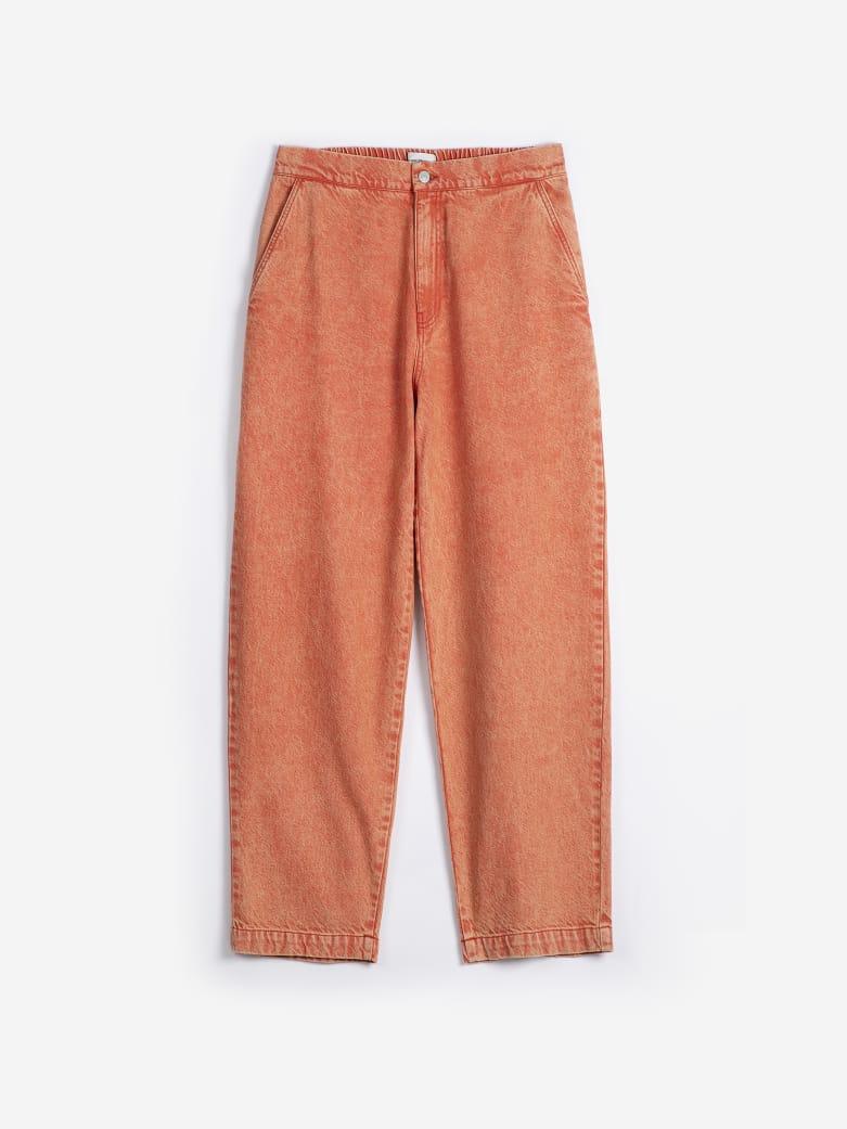 Bobo Choses Washed Relaxed Fit Jeans Damen orange